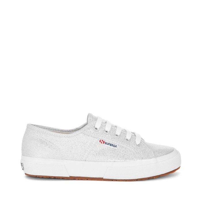 Superga Es 2750 Zapatillas Lamé - Plata