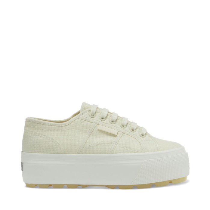 Superga Es 2790 Tank Sneakers - Cáscara De Huevo
