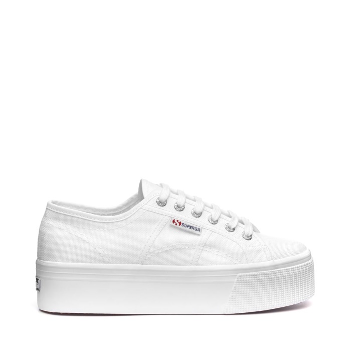 Superga Es 2790 Plataforma Blanco