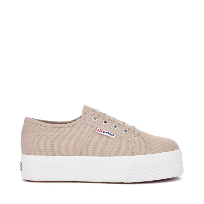Superga Es 2790 - Acotw Linea Up And Down Taupe