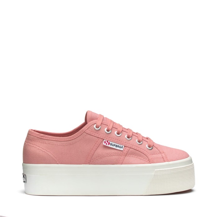 Superga Es 2790 Plataforma Rosa Empolvado