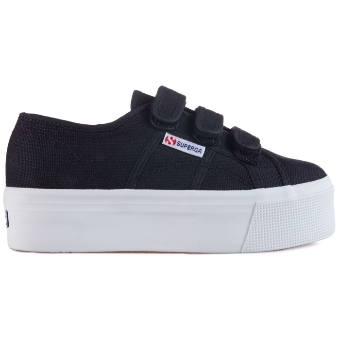 Correa Superga Es 2790 Negro-blanco