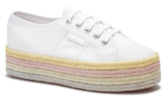 Superga Es 2790-cunacoloropew Blanco-limonada-palelilac