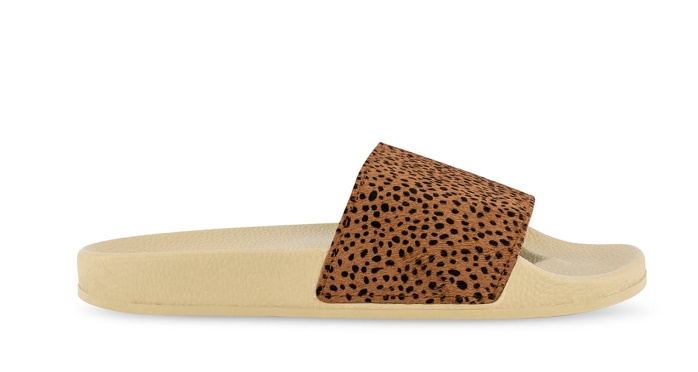 Superga Es 1908 Pelo De Becerro Estampado Beige Dálmata Claro