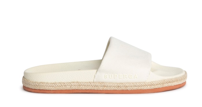 Superga Es 1908 Toboganes Lona Orgánica Cuerda Remolacha Roja