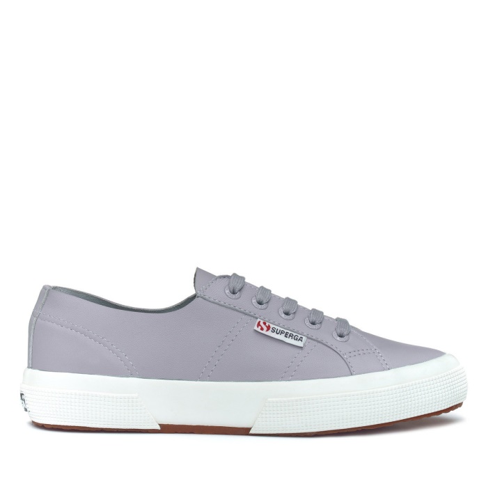 Superga Es 2750 Sin Forro Azul Napa Gris Claro-f Avorio