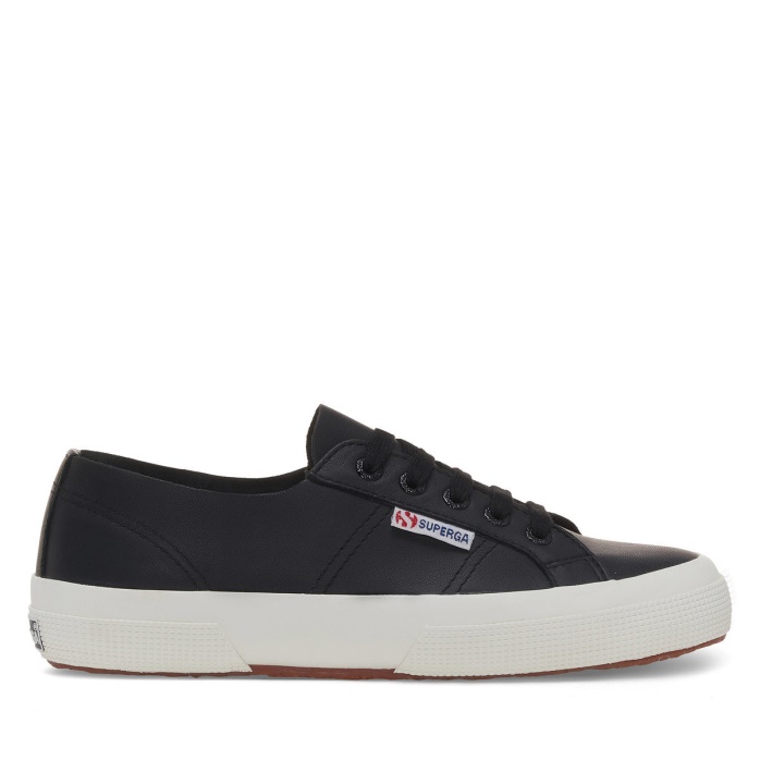Superga Es 2750 Napa Sin Forro Negro-f Avorio