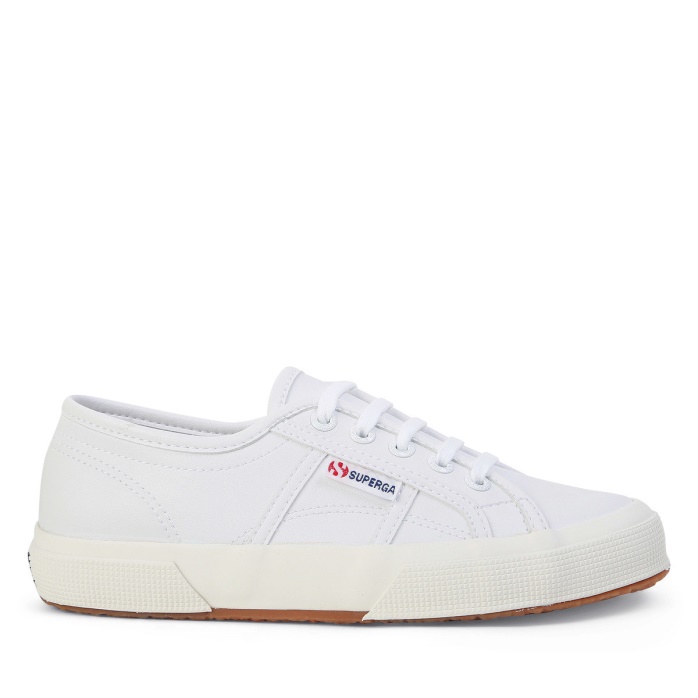 Superga Es 2750 Cuero Vegano Blanco óptico - F Avorio