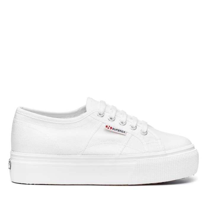 Superga Es 2790 Linea Arriba Abajo Blanco