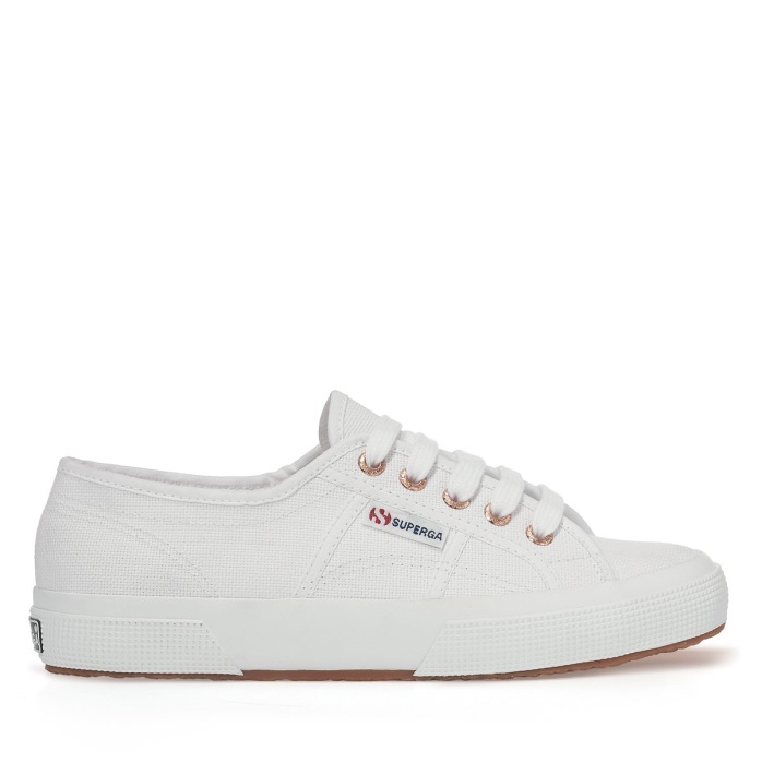 Superga Es 2750 Cotu Classic Blanco-oro Rosa