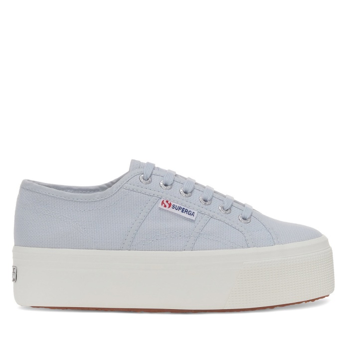Superga Es 2790 Linea Arriba Abajo Gris Lilla-f Avorio