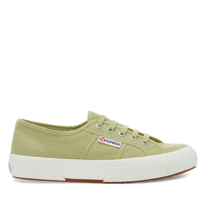 Superga Es 2750 Cotu Classic Green Olive-f Avorio