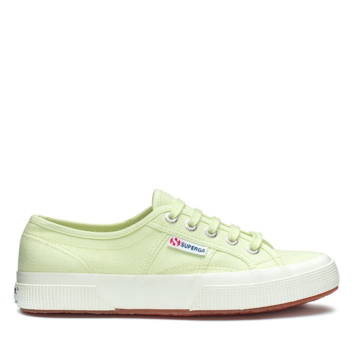 Superga Es 2750 Cotu Classic Green Primrose-f Avorio