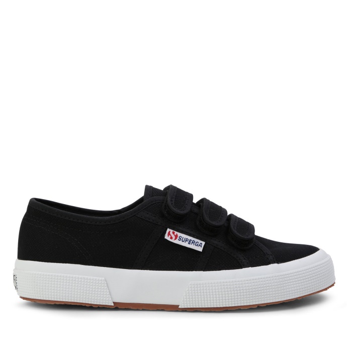 Superga Es 2750 Cotstrap Negro-f Blanco