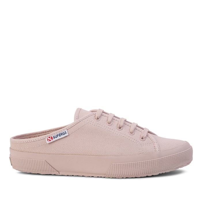 Superga Es 2401 Mule Piel Rosa Nude