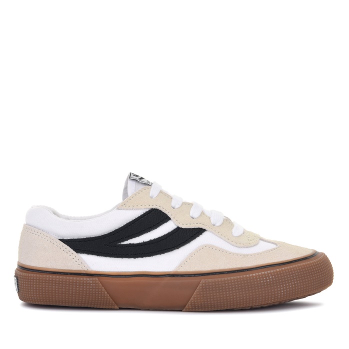 Superga Es 2941 Revolley Bicolor Golondrina Blanco-negro-d