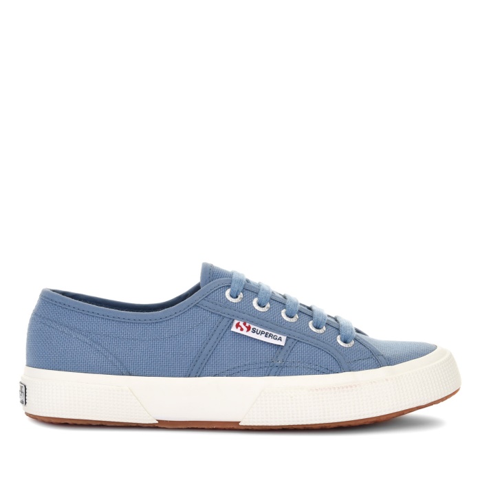 Superga Es 2750 Cotu Classic Blue Lt Cobalt-f Avorio