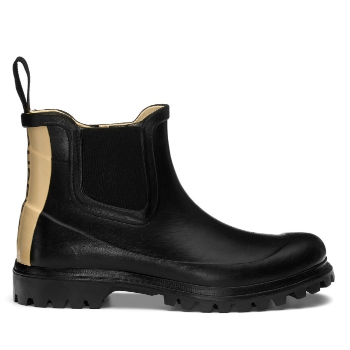 Botas De Goma Superga Es 798 Letras Negras