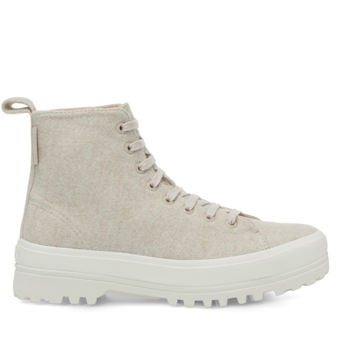 Superga Es 2644 Alpina Fieltro Beige Lt-f Avorio