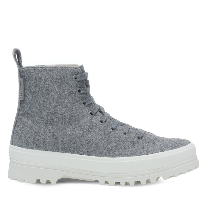 Superga Es 2644 Alpina Fieltro Gris-f Avorio
