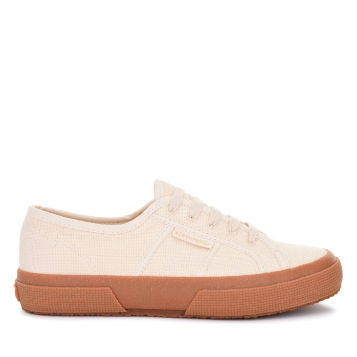 Superga Es 2750 Lona Orgánica Natural Beige-gum